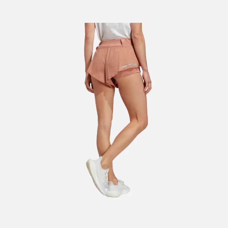 Adidas Collective Women's Running Shorts -Clay Strata