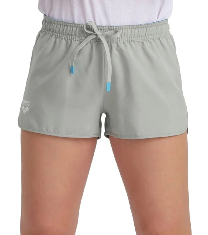 Arena Women's Solid Team Shorts Jade