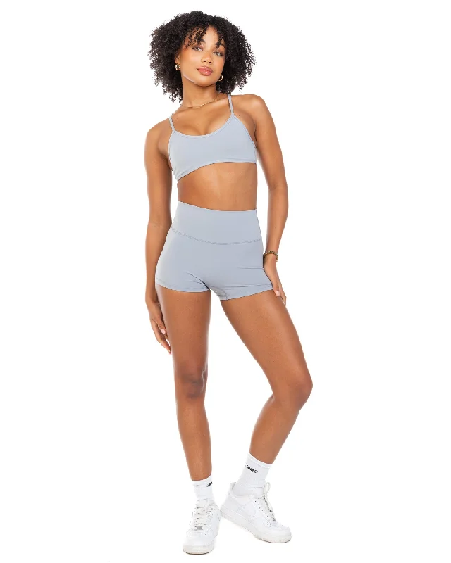 Aura SF Micro Shorts - Steel Grey