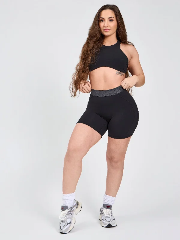 Bliss Butter Short 6"" - Onyx Black