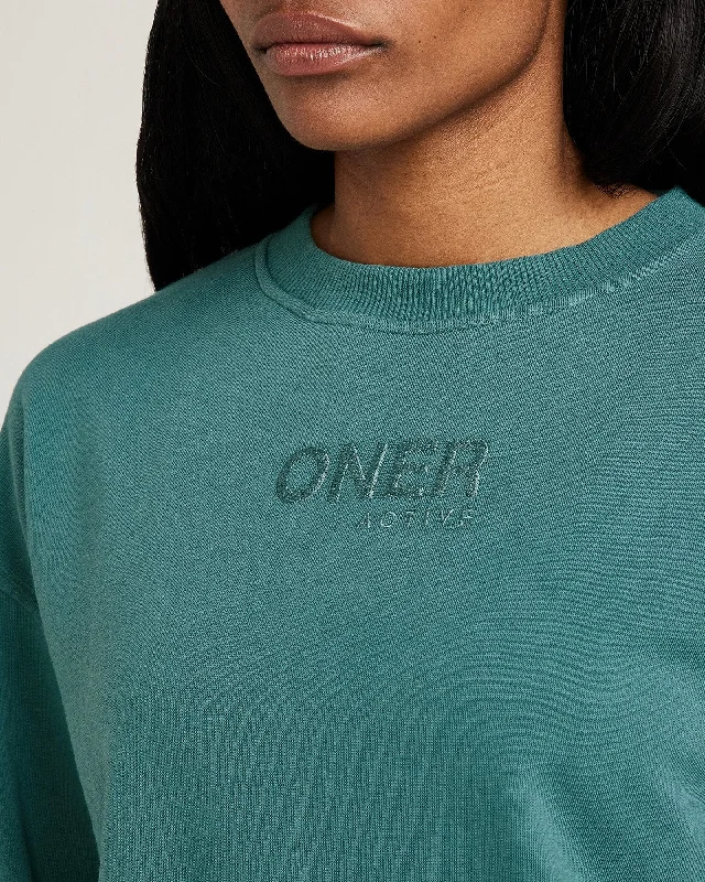 Classic Lounge Crew Neck | Mineral Green