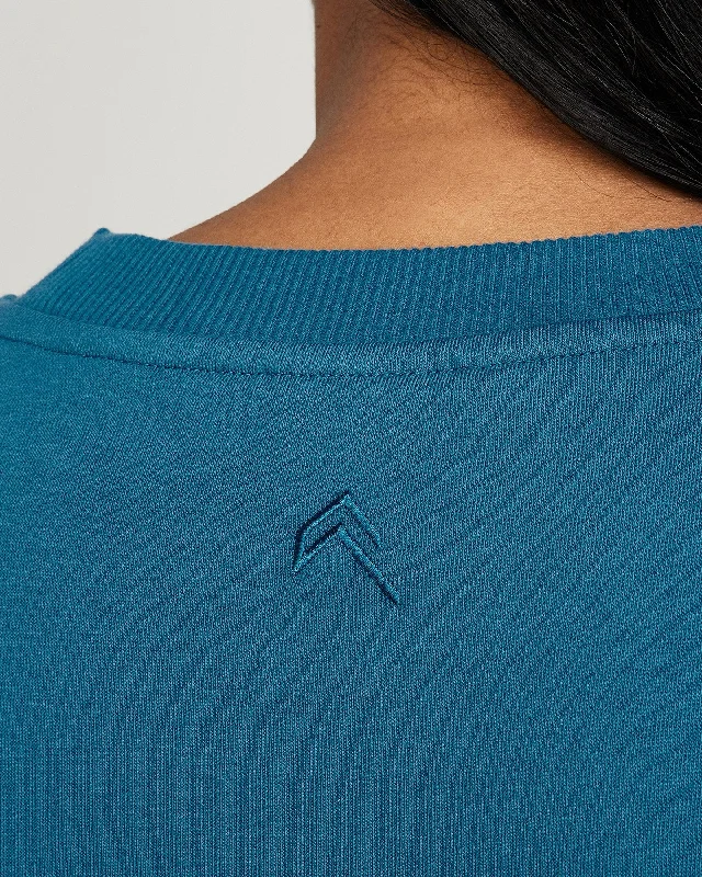 Classic Lounge Crew Neck | Ocean Teal