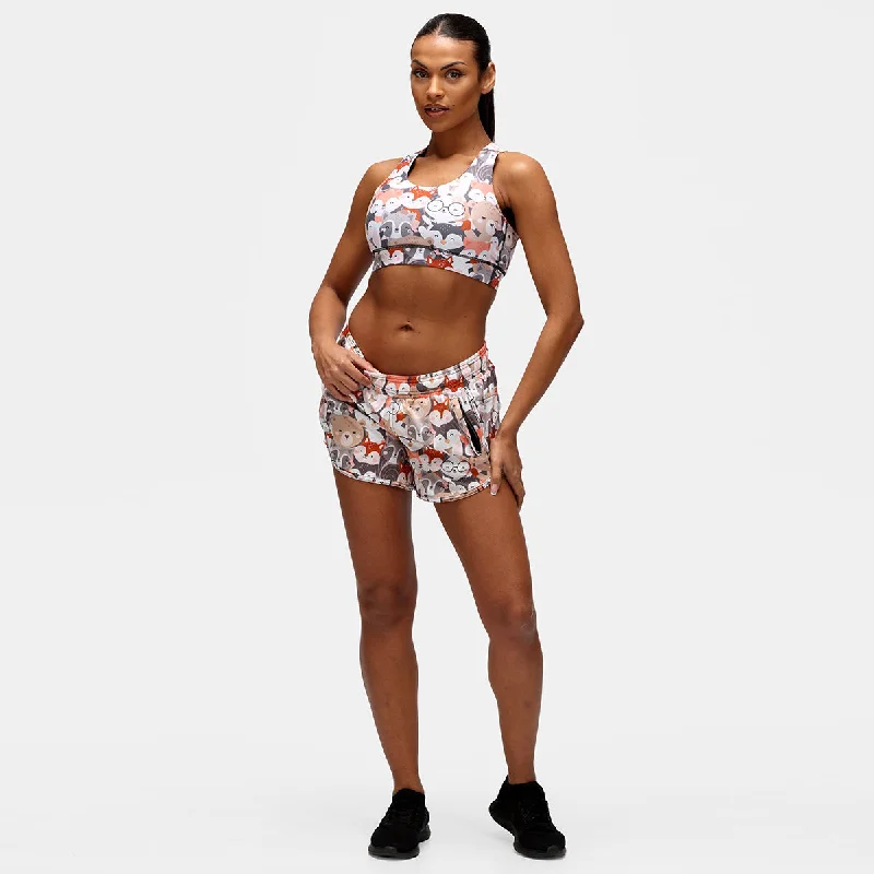 Critters Loose Fit Workout Shorts