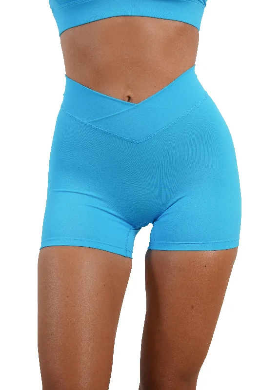 DESIRE SHORTS - NEON BLUE