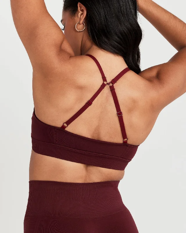 Effortless Micro Bralette | Rosewood