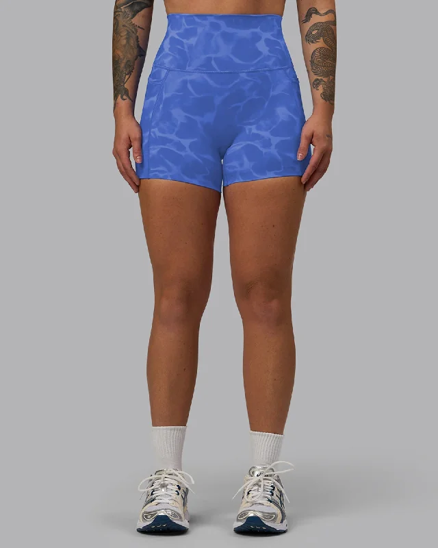 Elixir X-Length Shorts With Pockets - Tranquil-Power Cobalt