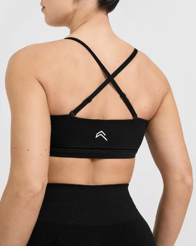 Everyday Bandeau Bralette | Black