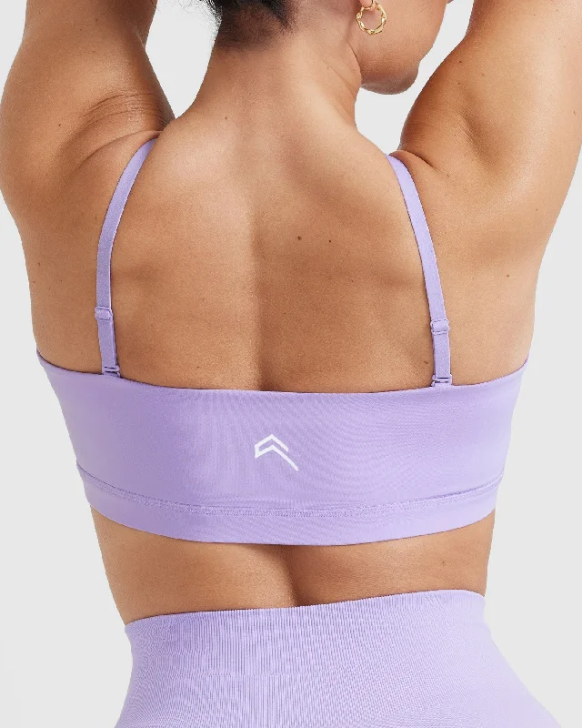 Everyday Bandeau Bralette | Lavender Purple