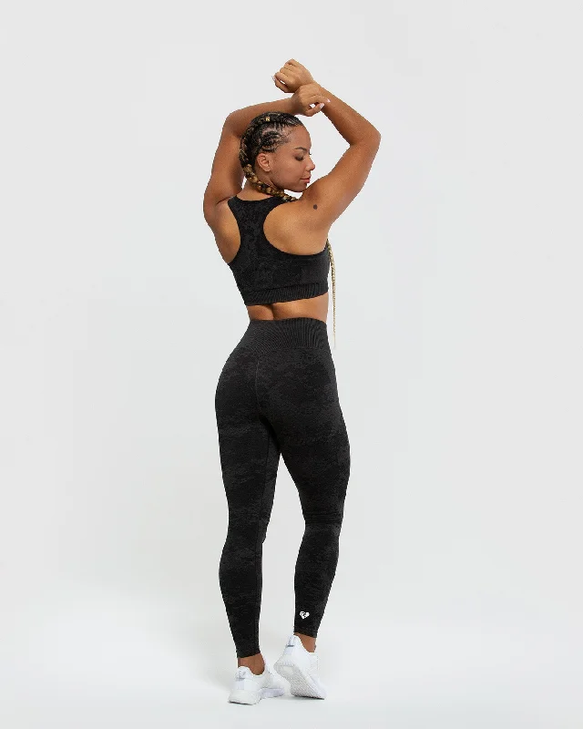 Evolution Seamless Leggings | Black