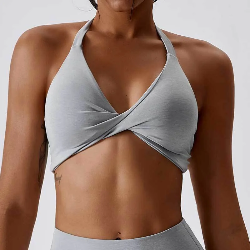 Gray Sports Bra / S