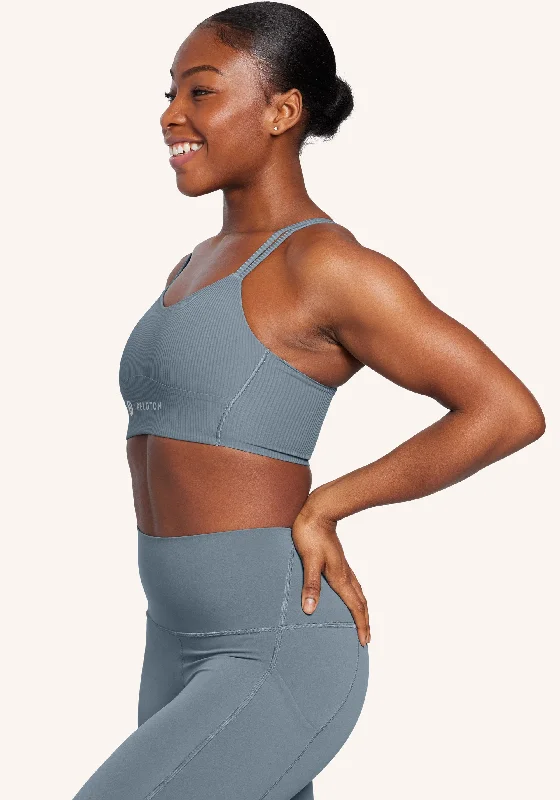 Like a Cloud Ribbed Longline Bra | Light Support, B/C Cup