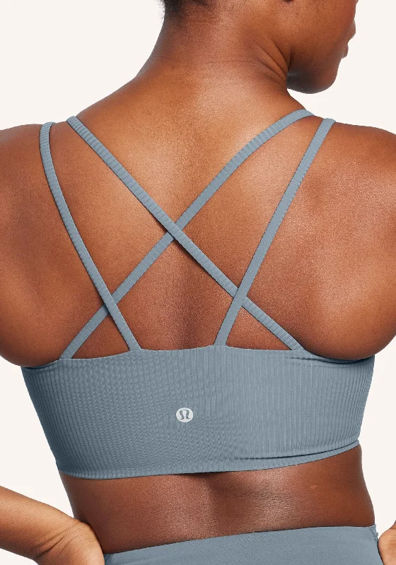 Like a Cloud Ribbed Longline Bra | Light Support, B/C Cup