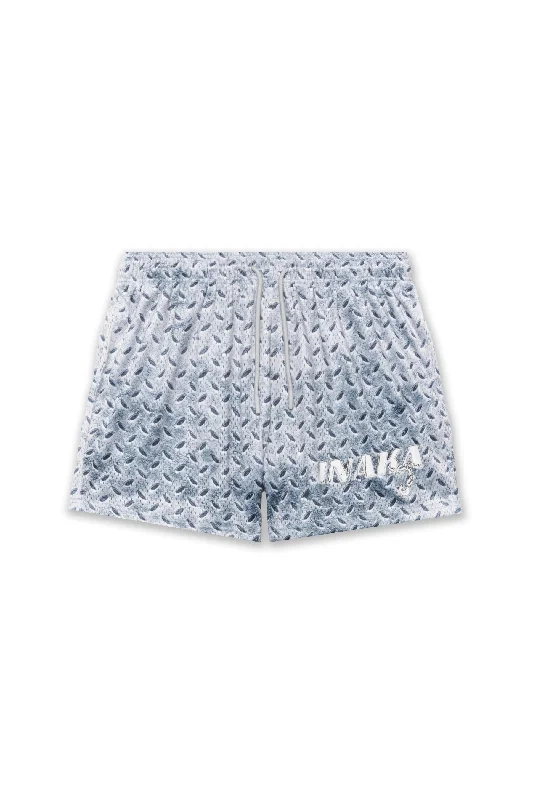 METAL MESH SHORTS - PLATINUM