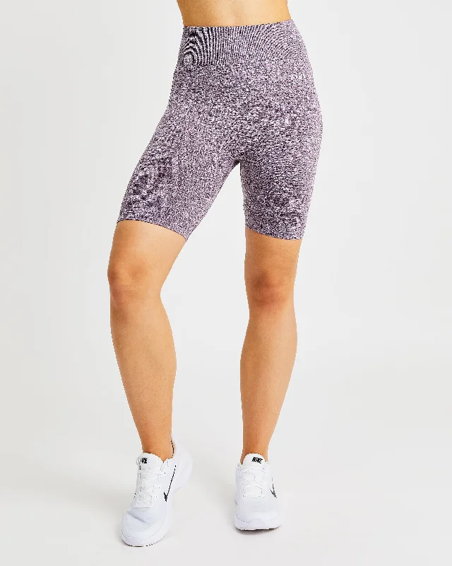 Motion Seamless Cycling Shorts - Purple