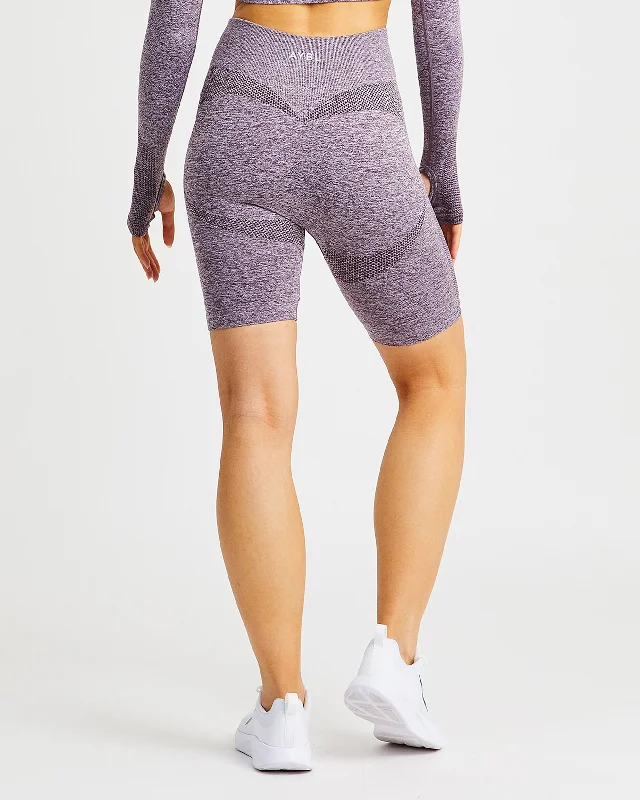 Motion Seamless Cycling Shorts - Purple