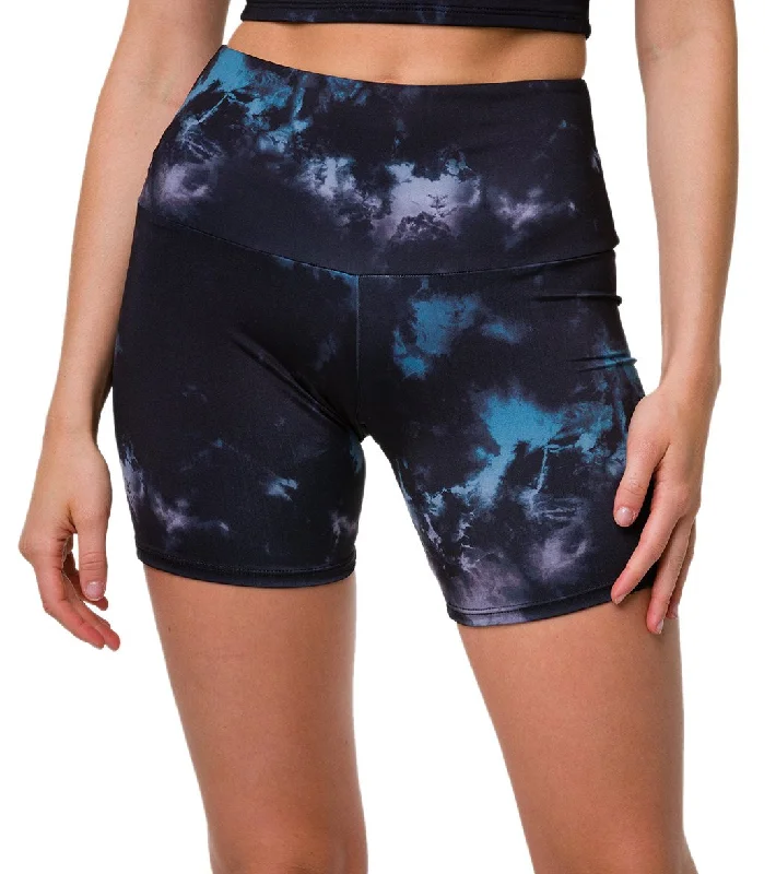 Onzie 5"" Biker Shorts Night Swim