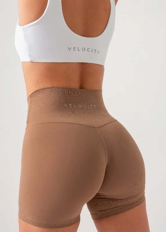 PERFORMANCE SHORTS - MOCHA