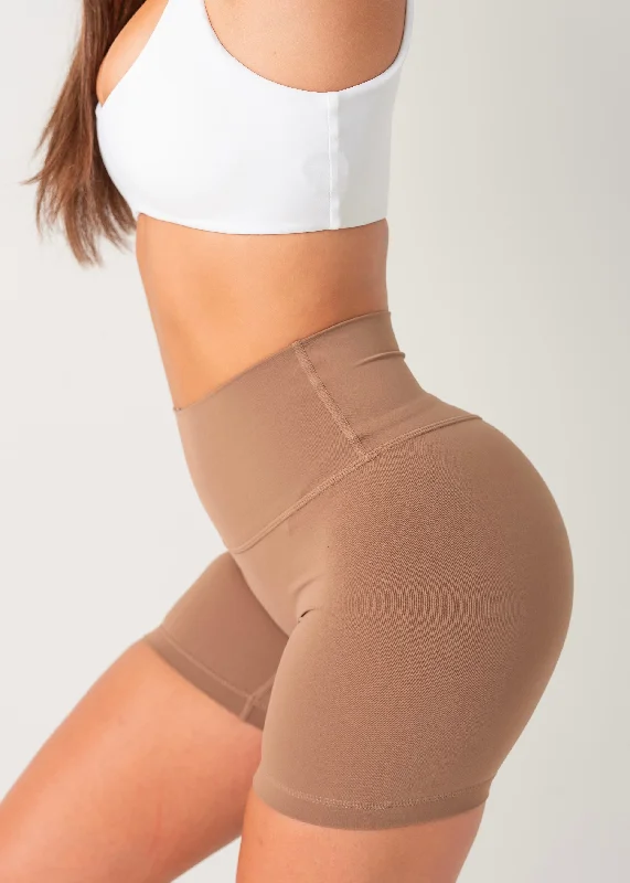 PERFORMANCE SHORTS - MOCHA