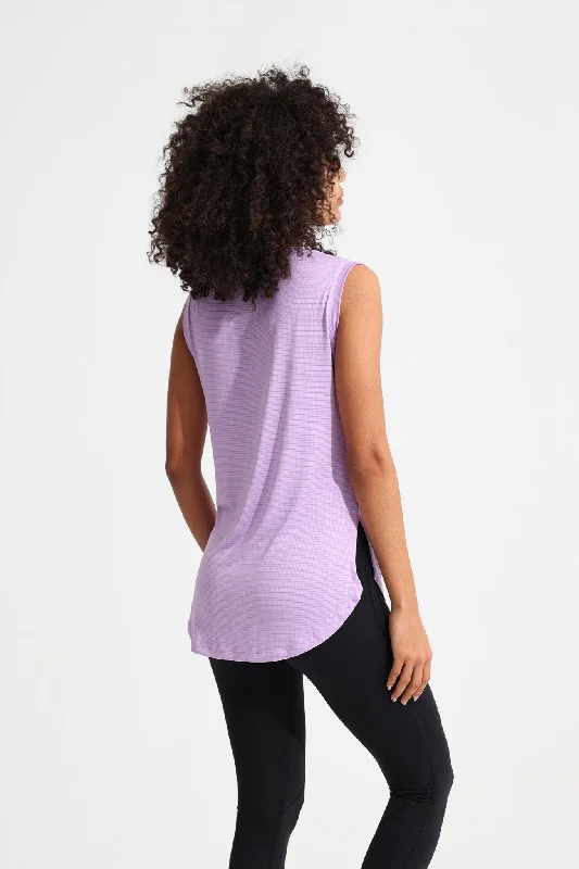 Purple Rose LiteRun Sleeveless Tee