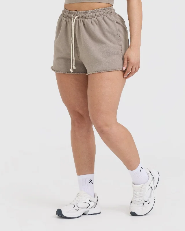 Raw Lounge Oversized Shorts | Minky