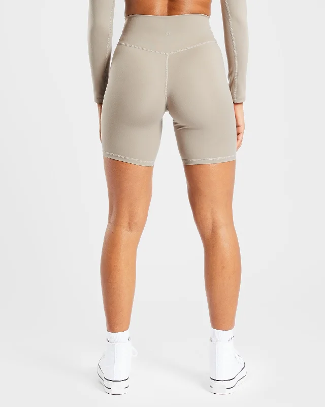 Staple Cycling Shorts - Muted Taupe