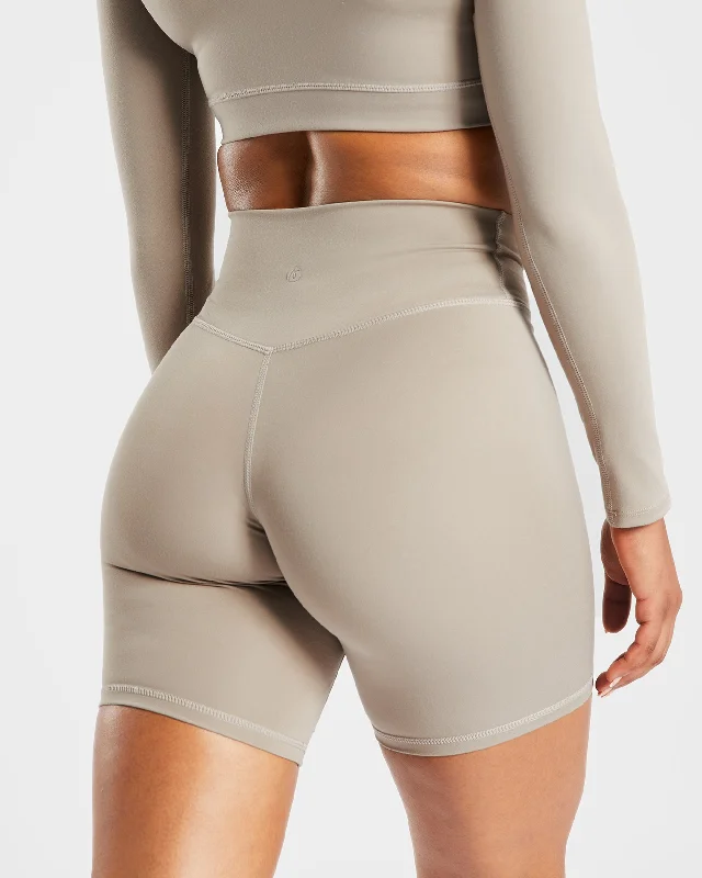 Staple Cycling Shorts - Muted Taupe