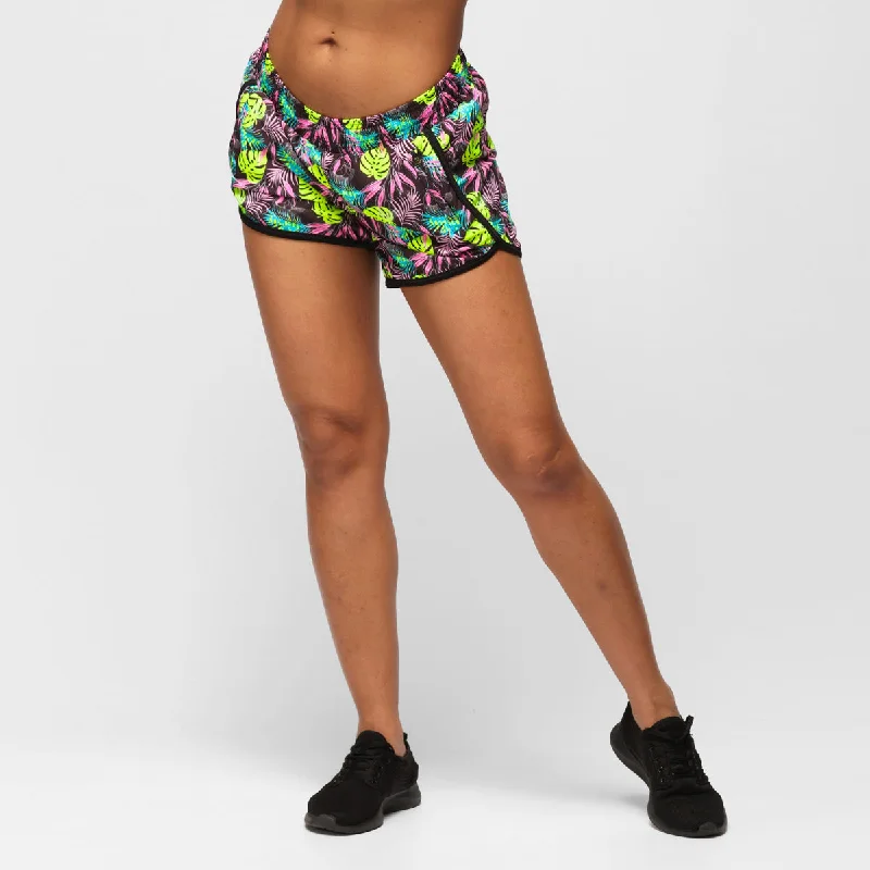 Twilight Palm Loose Fit Workout Shorts