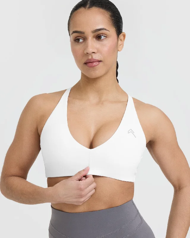 Unified Micro Bralette | White