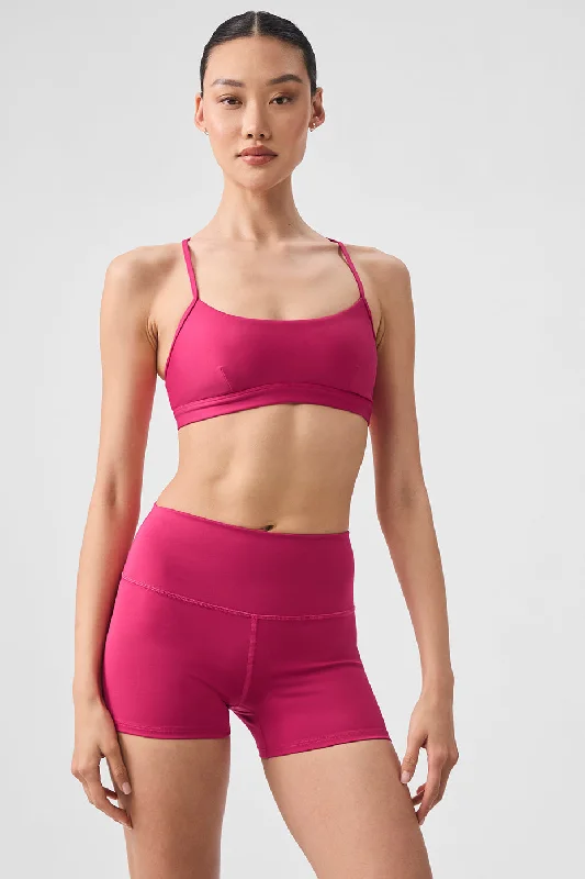 3"" High-Waist Airlift Short - Pink Summer Crush