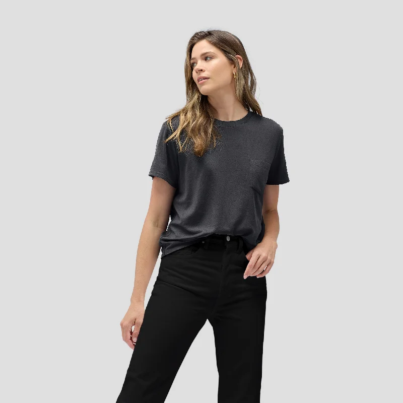 Women's Merino Boxy Pocket Tee