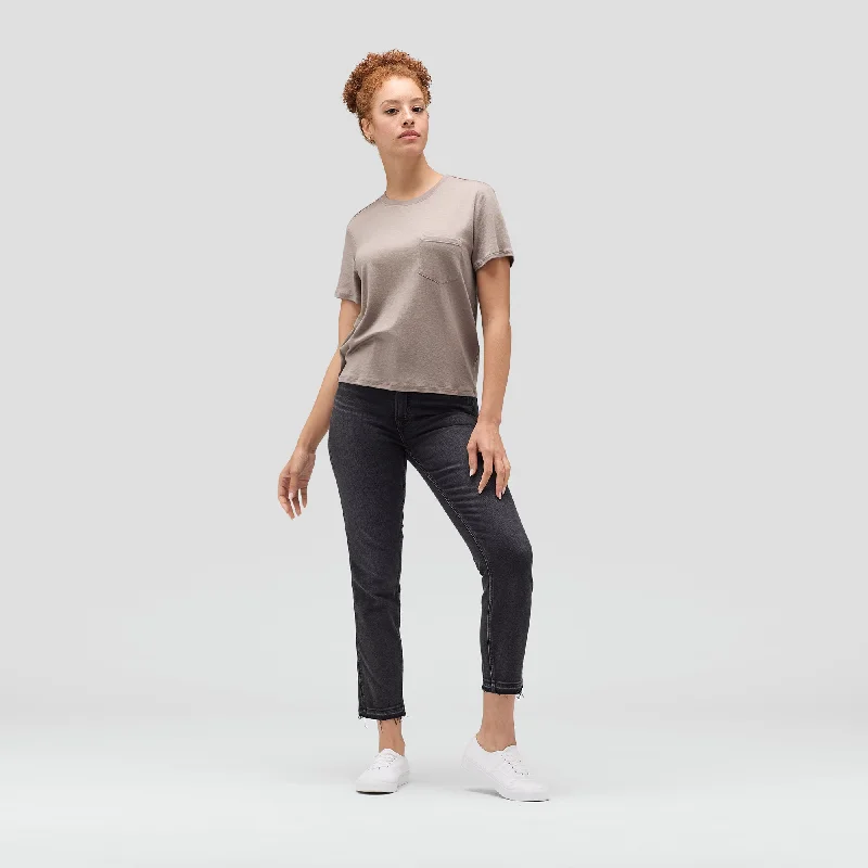 Women's Merino Boxy Pocket Tee