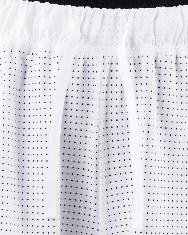 Margo Mesh Short - White