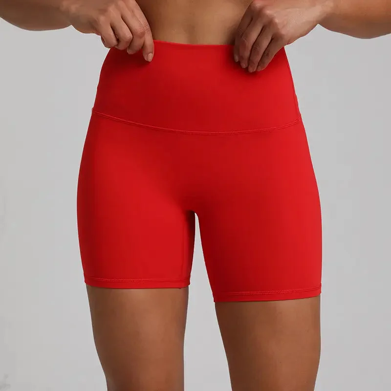 Yoga shorts side string