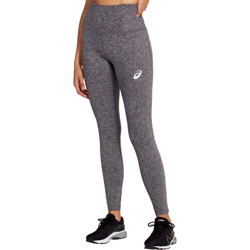 Asics High Waist 2 Womens Long Running Tights - Grey