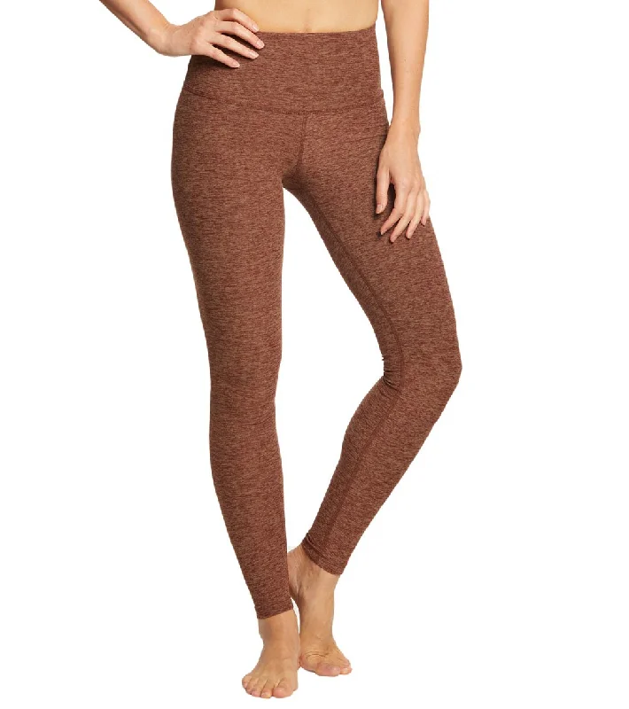 Beyond Yoga Spacedye High Waisted Long Yoga Leggings Red Rock/Tumbleweed