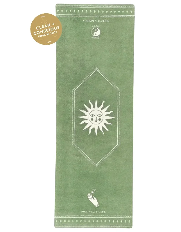 4 mm Ceremony Sage Yoga Mat + Strap