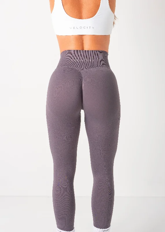 ULTIMATE SEAMLESS SCRUNCH LEGGINGS MINI - STEEL