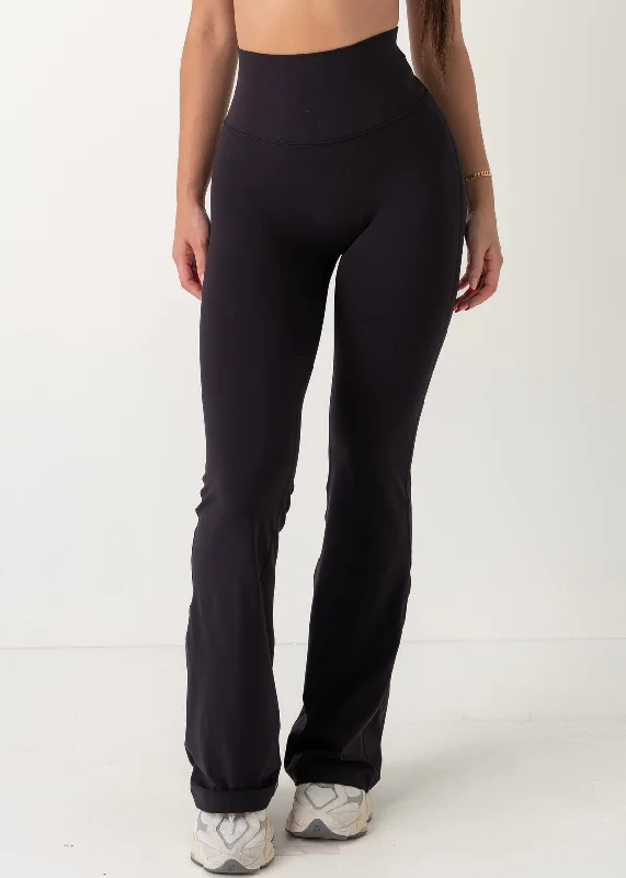 EVERYDAY FLARED LEGGINGS TALL - BLACK