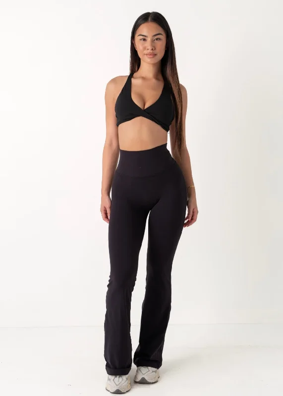 EVERYDAY FLARED LEGGINGS TALL - BLACK