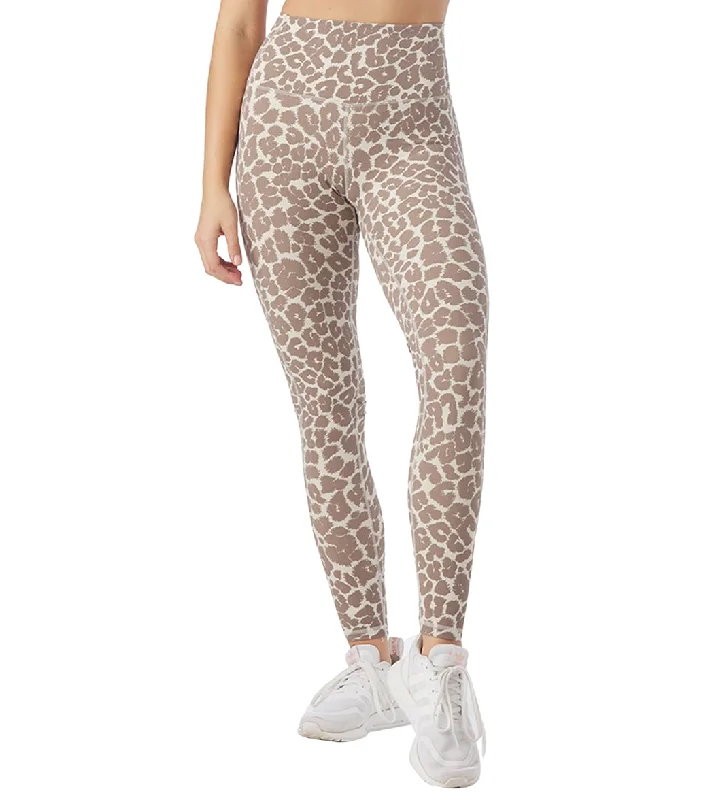 Glyder Directional Legging Oatmilk Leopard