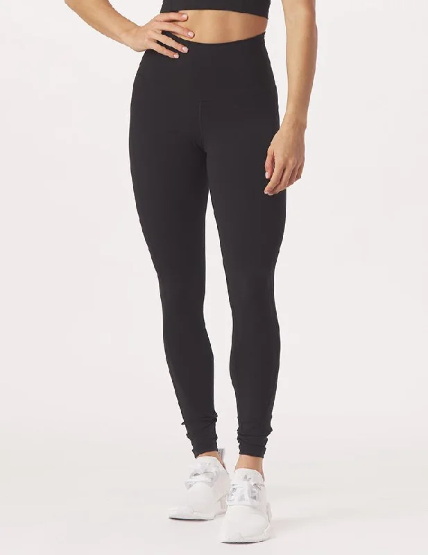 High Waist Pure Pocket Legging: Black