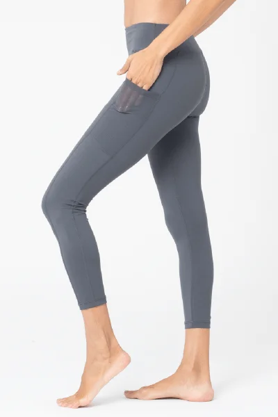 Layla 7/8 Legging, Charcoal (Vie Active)