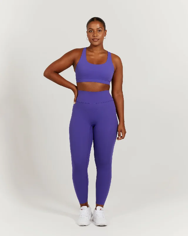 LUXE LEGGINGS 24"" - INDIGO