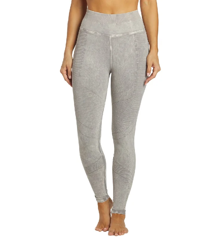 NUX One by One Mineral Wash Leggings Stone Wash