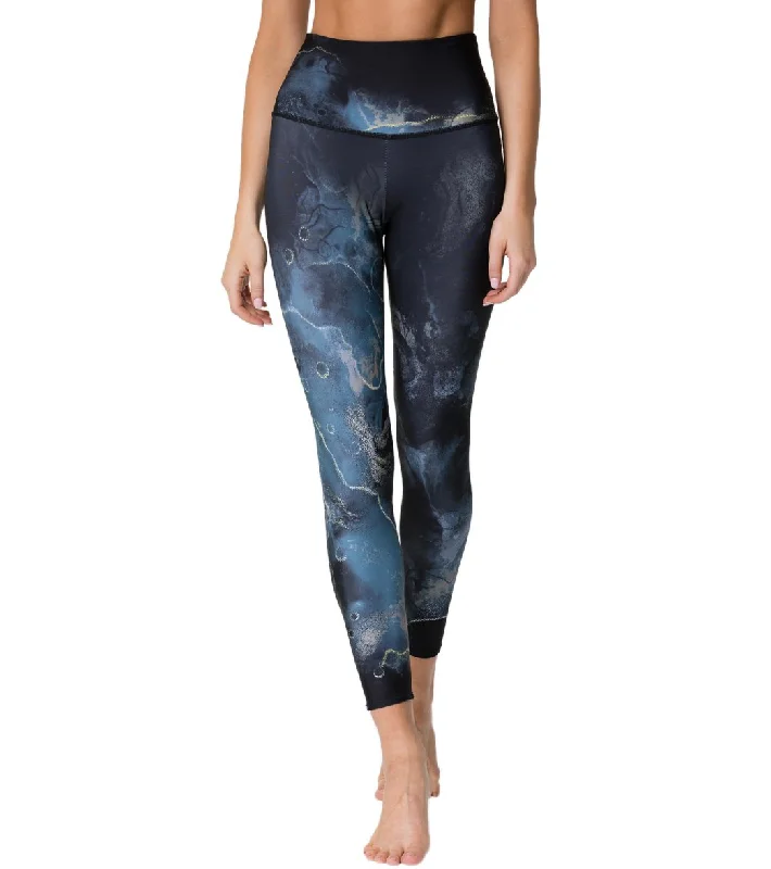 Onzie Graphic High Waisted 7/8 Yoga Leggings Element