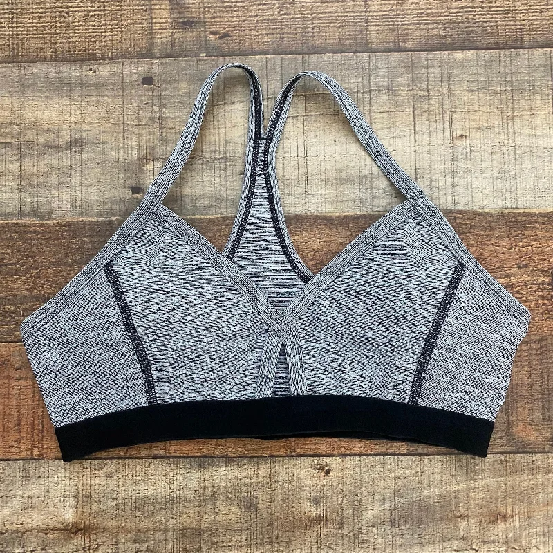 Outdoor Voices Heathered Grey Sports Bra NWT- Size S