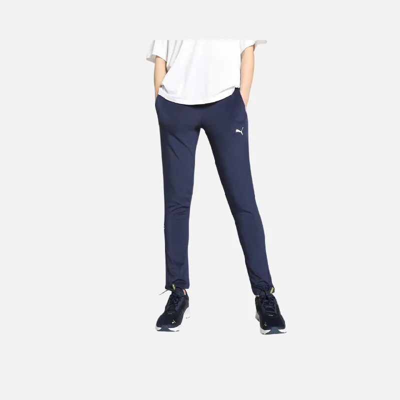 Puma Tec Sport Women's Slim Fit Track Pants -Navy