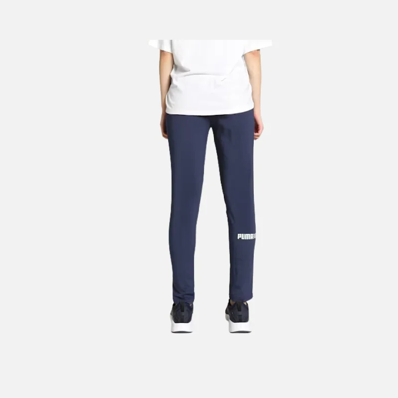 Puma Tec Sport Women's Slim Fit Track Pants -Navy