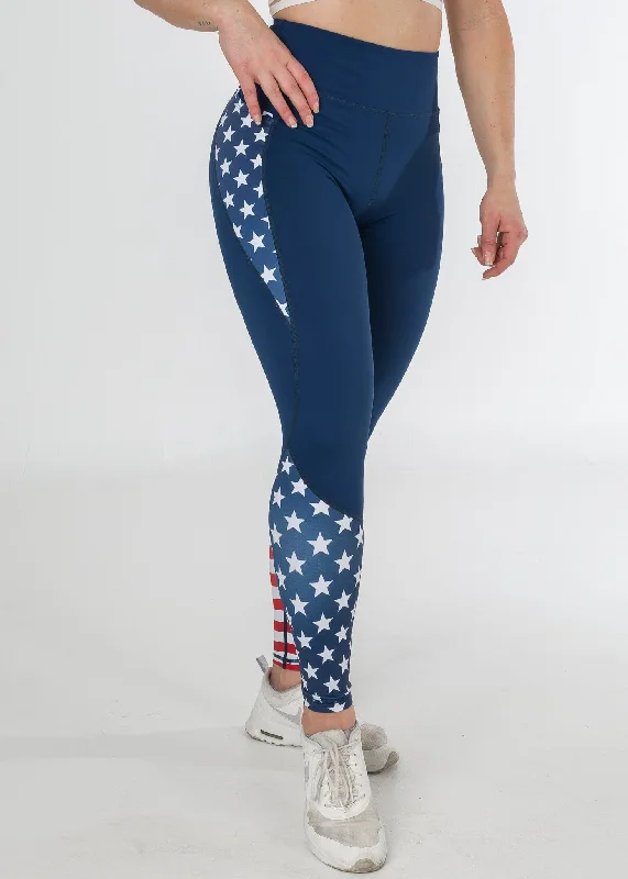 Empowered V4 Leggings | Stars & Stripes