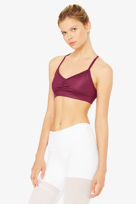 Sunny Strappy Bra - Juneberry Glossy